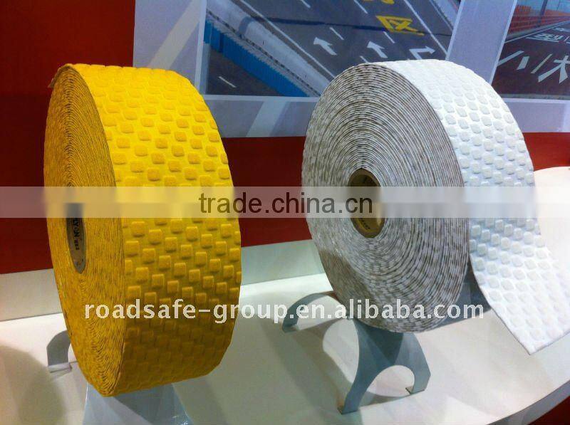 Road refelctive tape / adhesive road marking tape / reflective material