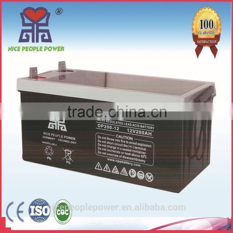 lead acid battery manufacturer 12 volt batteries 12v 200ah sealed lead acid batterys