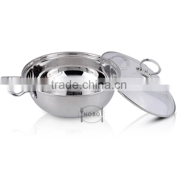 2016 popular Atlantis stainless steel restaurant hot pot for sale