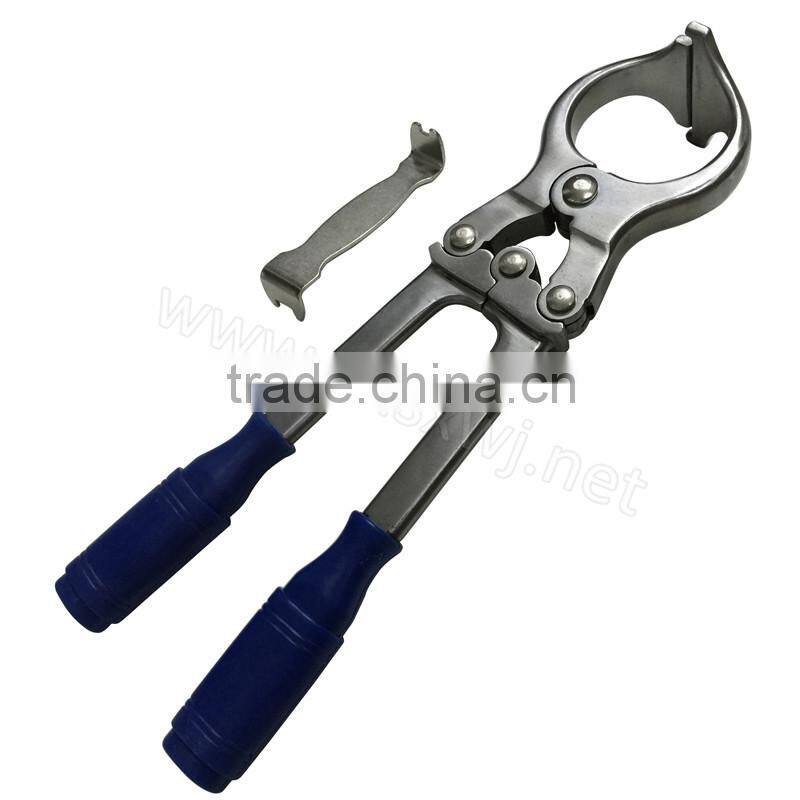 Best Structure SS 12.5" sheep castration tool, castrating plier WJ505-D