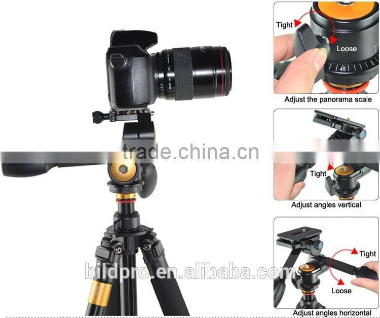 Camera Tripod Head Aluminum Hydraulic Pan Head Photography