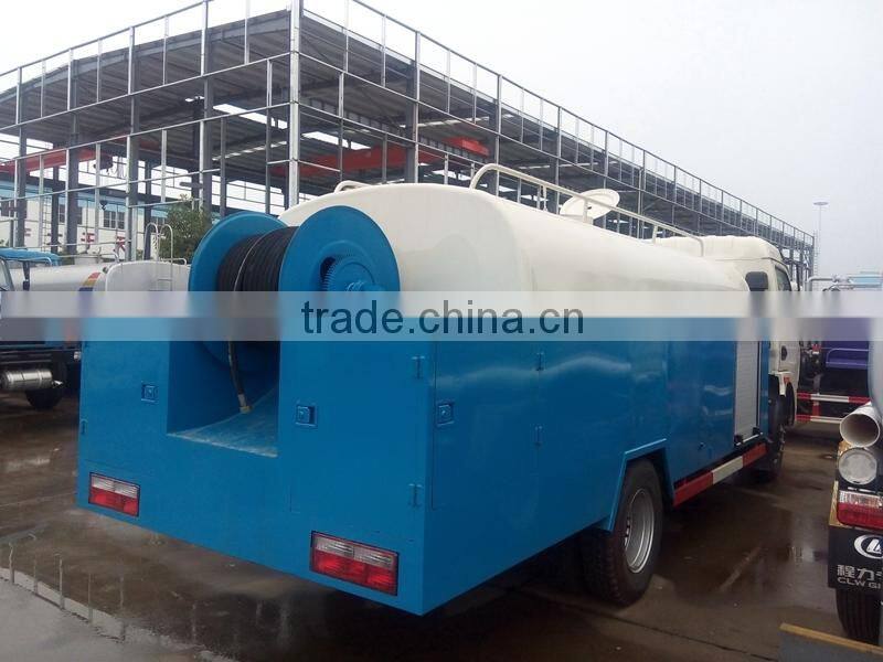 6000L high pressure washing truck, high pressure water truck