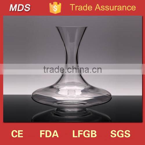 Glass drinkware type crystal spirit decanters for glass factory