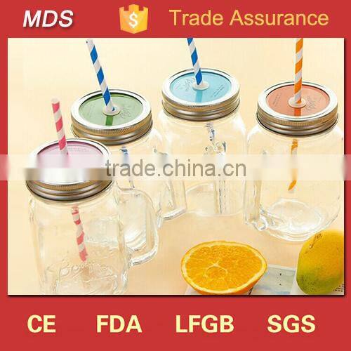 Drinkware glass stemware thick rustic wine glass with gold rim