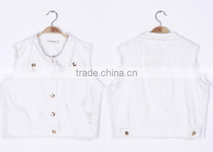 White Jackets 2015 Short Sexy Lady's Jackets Denim Short Jackets