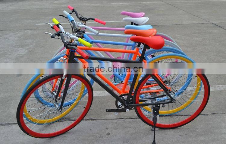 26" good quality carbon steel fixed gear bike/bicycle