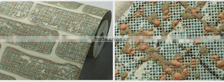 latest 3d brick design decorative wallpaper for restaurant