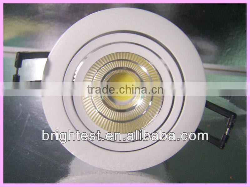 8W GU10/MR16/E27 COB LED Spotlight