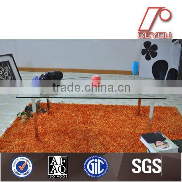 square glass coffee table CT-016B