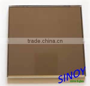 Processed beautiful decorative euro bronze mirrors/ Color Mirror glass