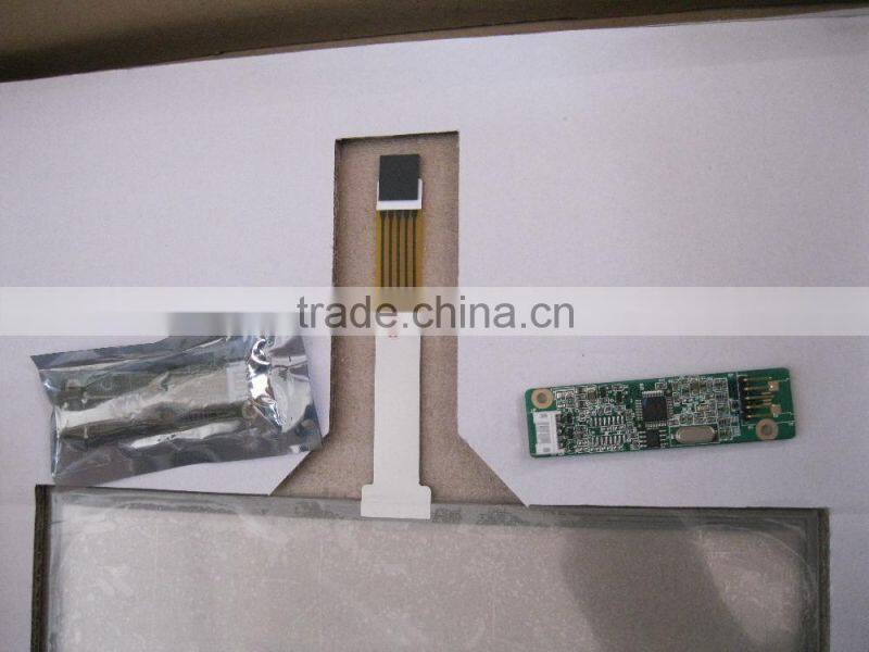 lowest price for 4/5wire15.6"resistive touch panel ,glass touch screen monitor