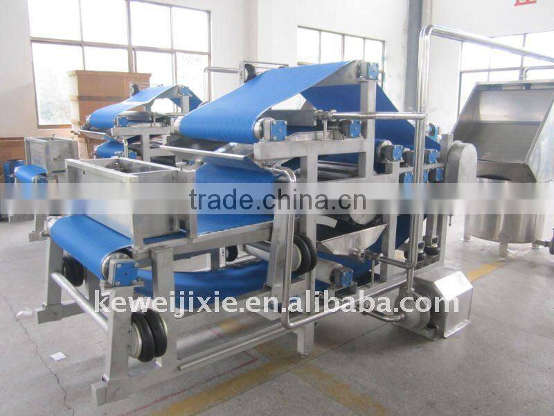 5 tons apple belt type juicing machine