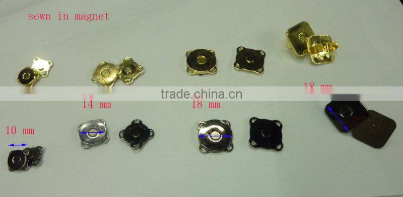 18 mm hidden magnet disc for bag