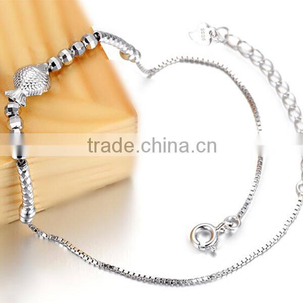 Women design silver bracelet,Charm silver bracelet,925 Silver Jewelry