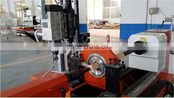 good price high performance ncstudio control 3KW HSD air cooling spindle stepper driving china cnc wood lathe