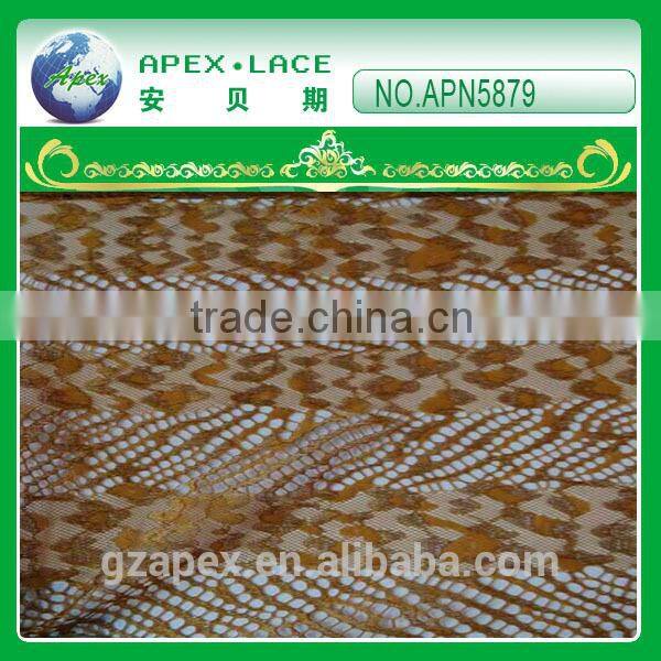 China new arrival design fancy fashion nylon embroidery lace