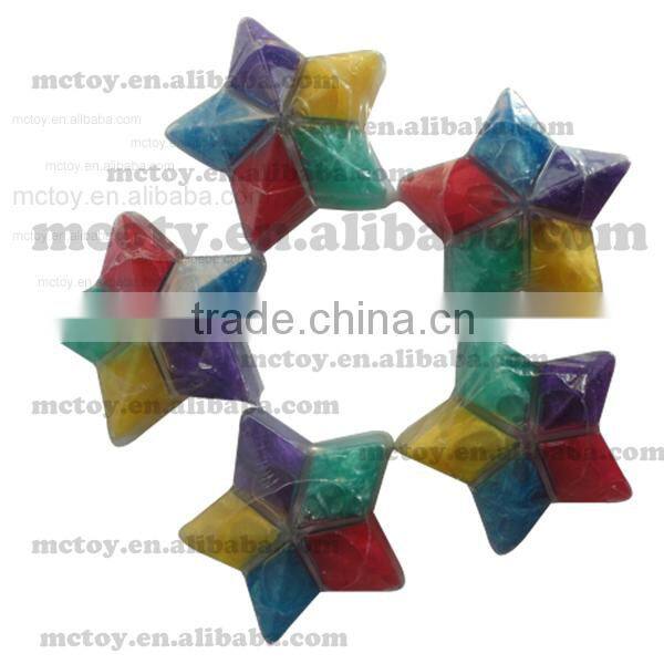 Love shapes of crystal slime toy/funny kid's toy /cheaper plastic toy /educational toy