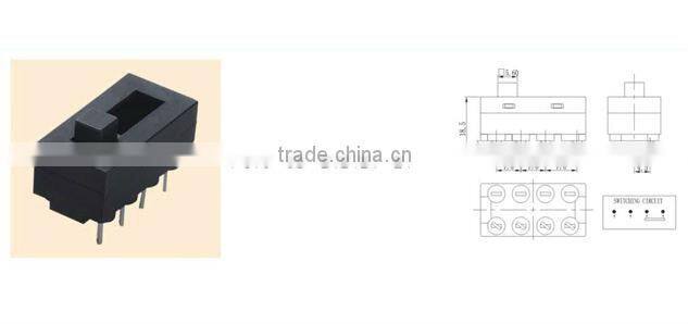 Hight current Slide Switch &115-230 voltage selector slide switch