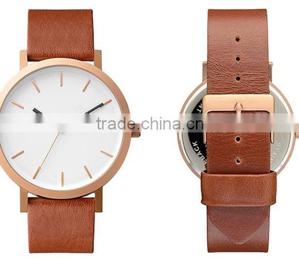 2016 Vogue custom Leather brand oem watches manufacturer the horse watch