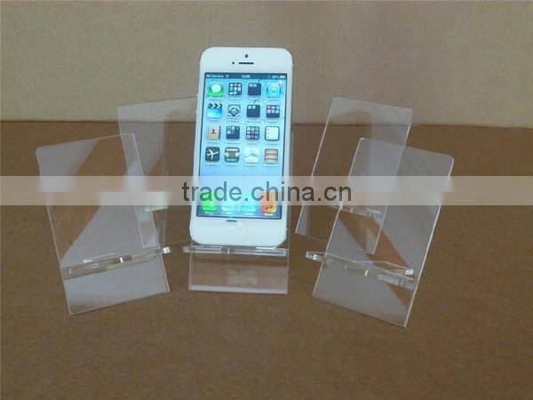 4.5" or 5" Fashion Clear Acrylic Phone Display stand (SUNYU)