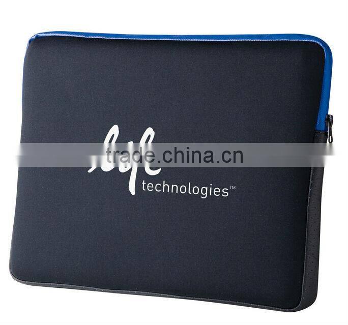 New Design Protective Black Neoprene Sleeve Fits Up To 15" laptop