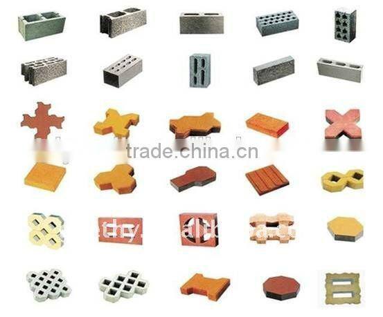 Hollow Block Making Machine, QT4-15A Fully Automated Production Line