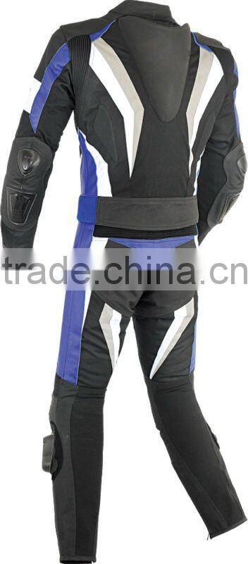 2-Pc Professional Motorbike Racing Leather Suit