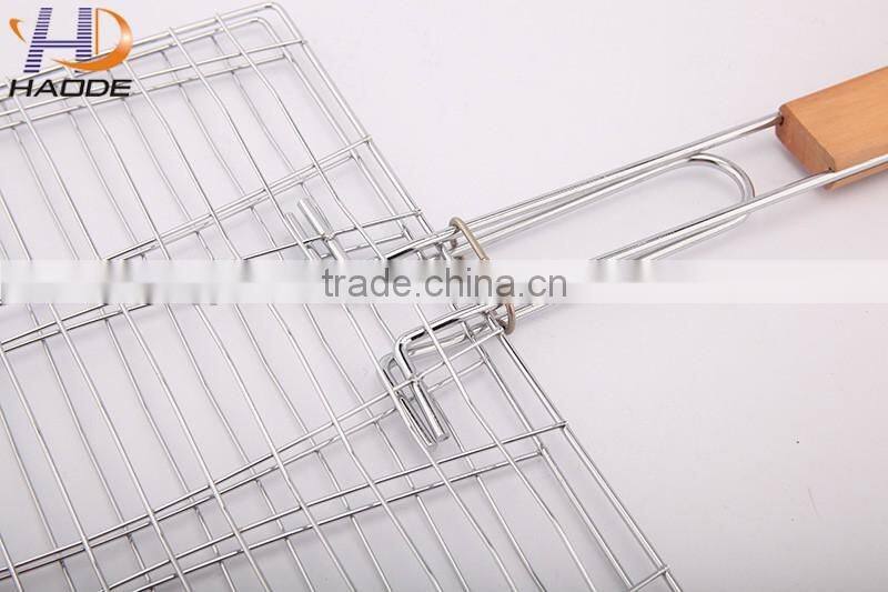 USA market wire grill basket for fish toast