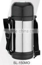 Vacuum travel bottle