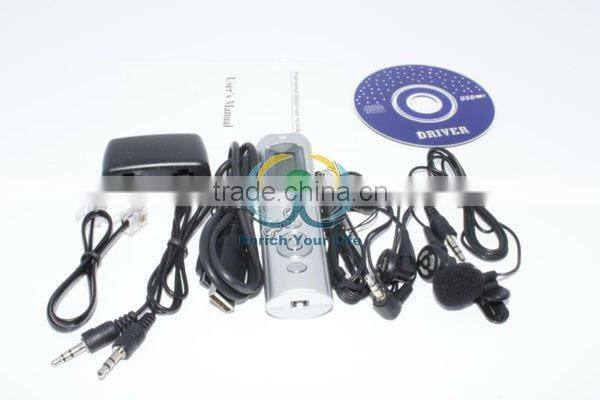 2GB Voice Activated Dictaphone Phone Recorder MP3