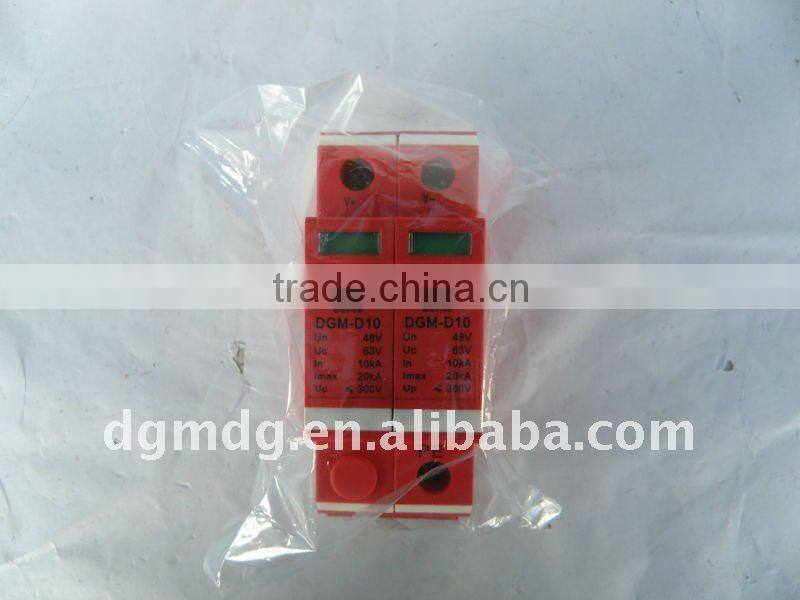 Combination arrestor, protection set for TT, TN and IT system