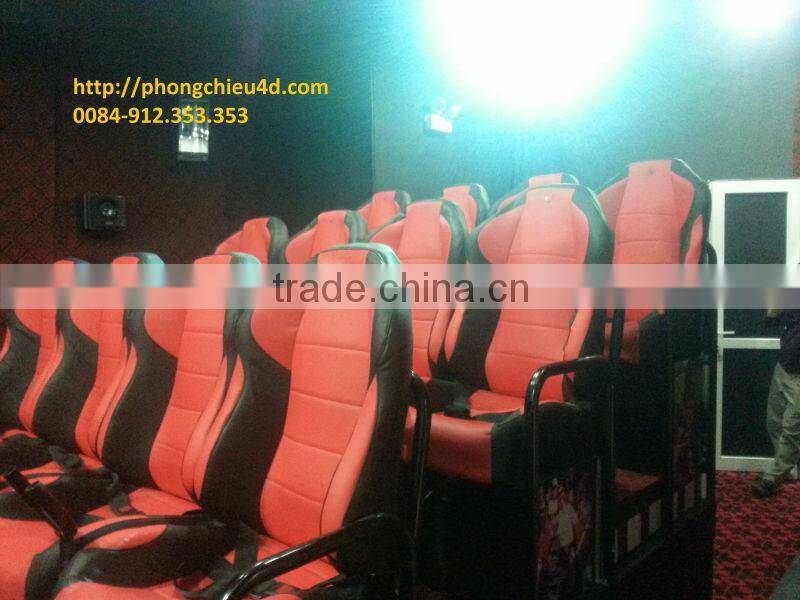 6d cinema with 3D image, curved screen. So impressive!