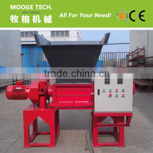 double shaft plastic shredding machine/wood shredder machine
