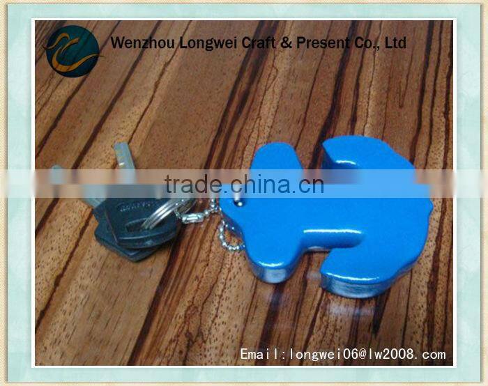 heart shaped floating keychain/key chain ring/custom soft pvc keychains