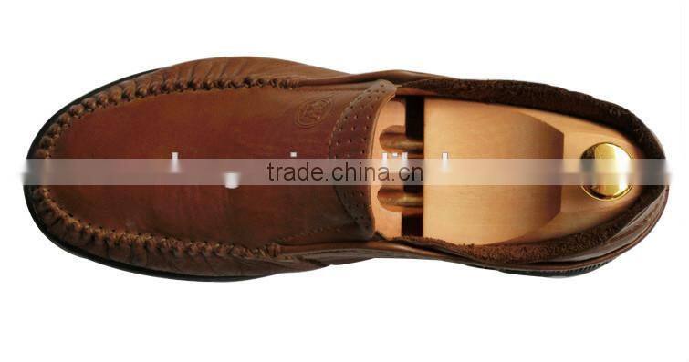 metal tube smart wooden shoe tree/wooden shoetree