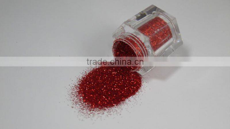 0.2mm Red Glitter