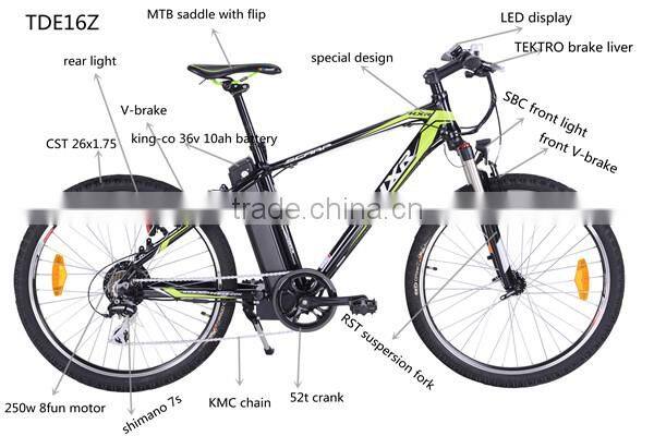 Step Over Electric bike with two batteries