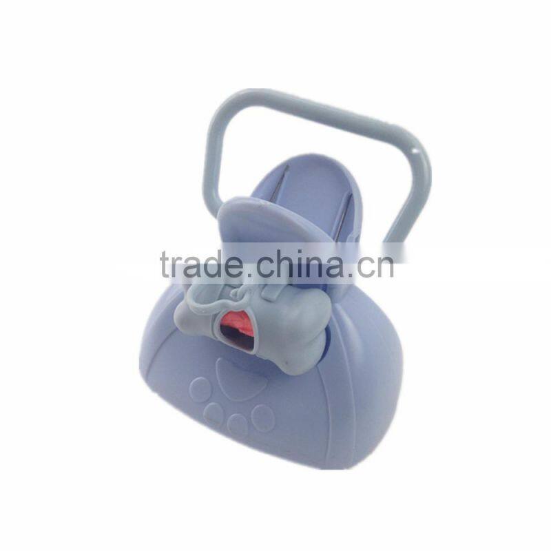 Colorful plastic double round shape pet bird water food fountain feeder for sale