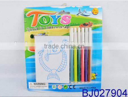 Very cheap kid toy funny intelligent diy sand art kit