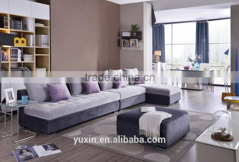 diamond buttoned purple corner sofa set home furniture corner sofa