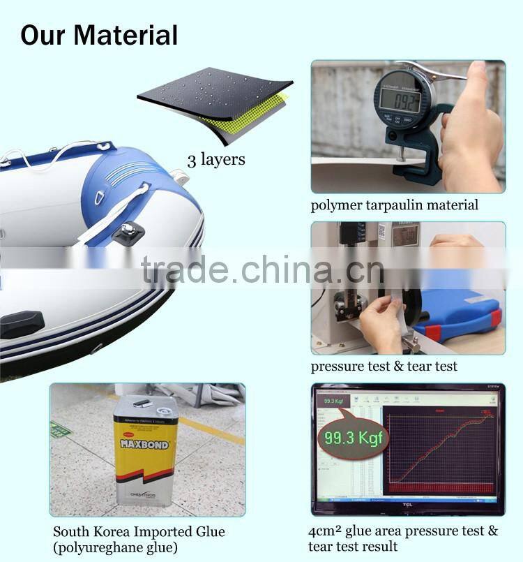cheap inflatable rubber aluminum fishing boats