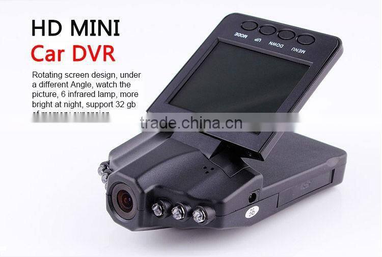 2.5 Inch TFT Screen 720P HD 270 Degree Rotatable 6 LED Night Vision Car Dash Cam