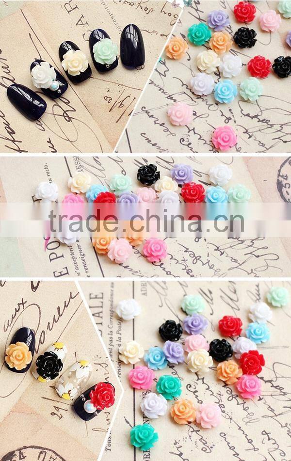 2015 beatuy rose flower design decoration for nail art