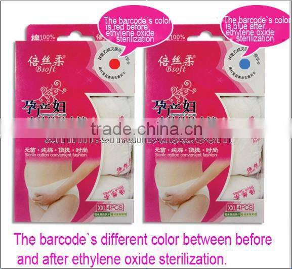 cotton white maternity panties for pregnant women