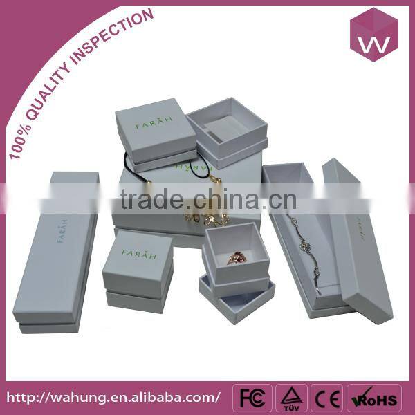 Csutom Rose Gold Color Paper Jewelry Ring Box