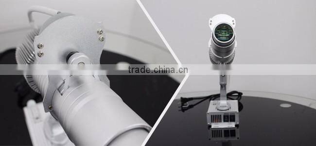 20W Desktop or Mountable LED Gobo Projector Advertising Logo Light (with Custom 1 Color Rotating Glass Gobos)