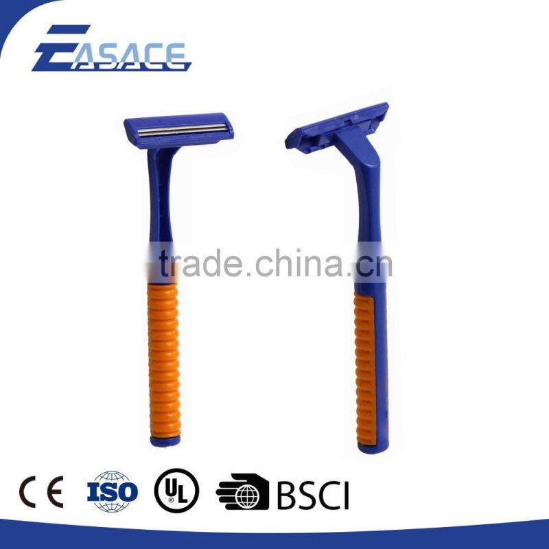 Plastic Handle Disposable Shaving System Razor