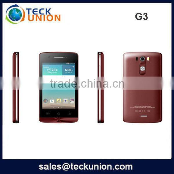 G3 3.5inch small size mobile phone new 3G android smart phone
