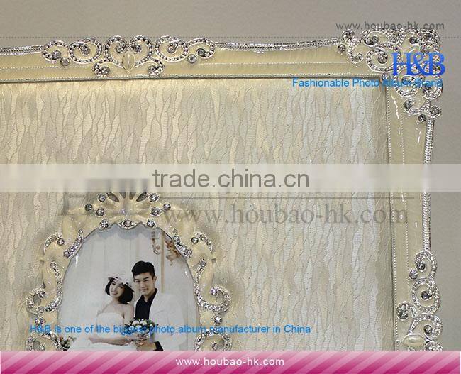 Elegant Leather Customized Photo Album/White Memory Photo Album