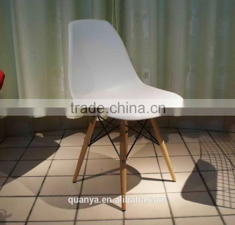 heated lounge foctory direct sale dsw chair with wooden leg dining chair